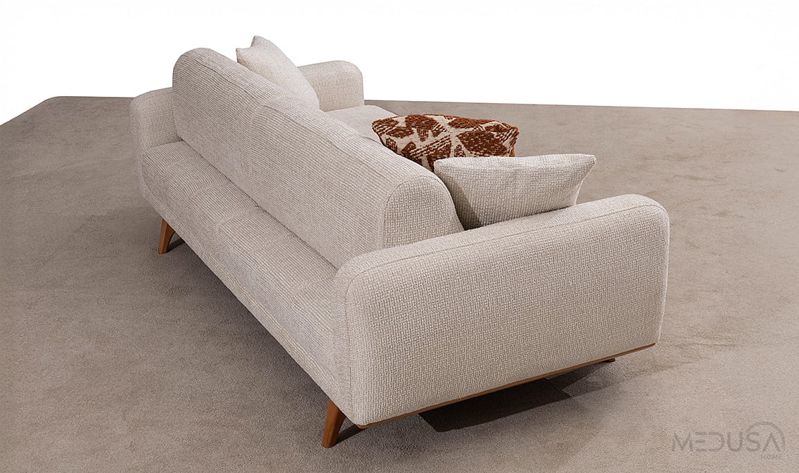 Medusa Home Mobilya - Papatya Üçlü Koltuk