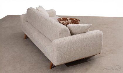 Medusa Home Mobilya - Papatya Üçlü Koltuk