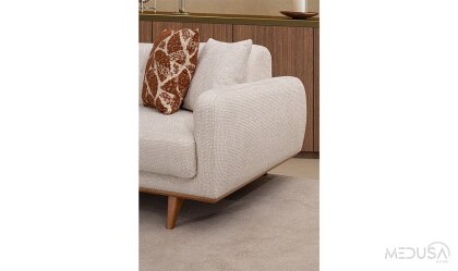 Medusa Home Mobilya - Papatya Üçlü Koltuk