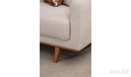 Medusa Home Mobilya - Papatya Üçlü Koltuk