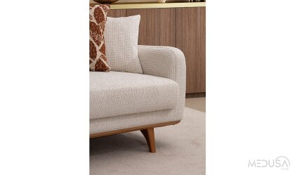 Medusa Home Mobilya - Papatya Üçlü Koltuk