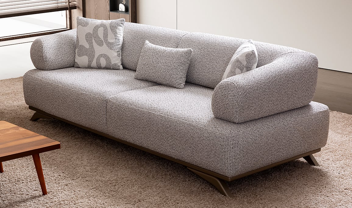 Medusa Home Mobilya - Parino Üçlü Koltuk