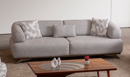 Medusa Home Mobilya - Parino Üçlü Koltuk