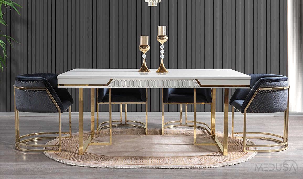 Medusa Home Mobilya - Paris Luxury Yemek Odası