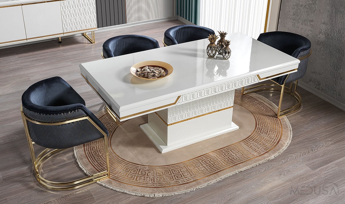 Medusa Home Mobilya - Paris Luxury Yemek Odası