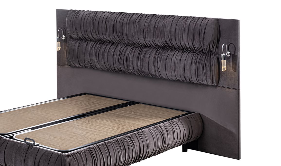 Medusa Home Mobilya - Paris Set Baza Başlık Yatak