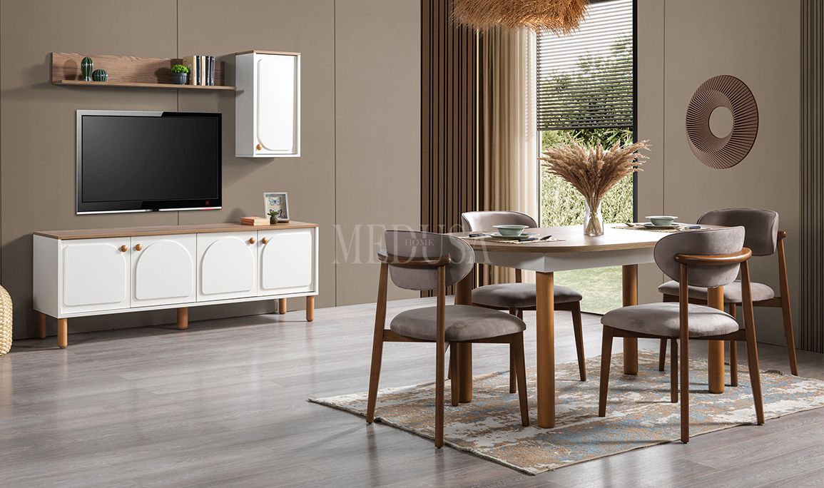 Medusa Home Mobilya - Parla Bohem Yemek Odası
