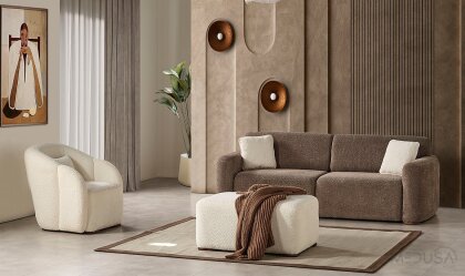 Medusa Home Mobilya - Pasific Üçlü Koltuk