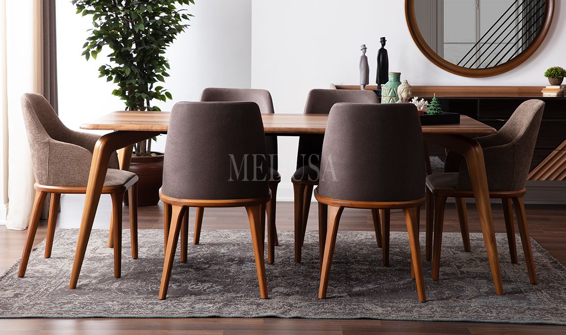 Medusa Home Mobilya - Pera Modern Sandalye Antrasit