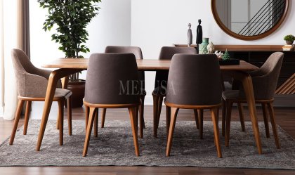 Medusa Home Mobilya - Pera Modern Sandalye Antrasit