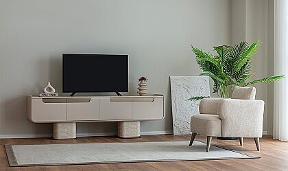Medusa Home Mobilya - Pera Traverten Yemek Odası
