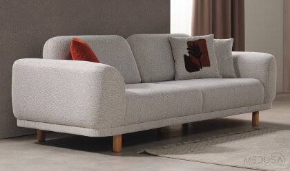 Medusa Home Mobilya - Pera Üçlü Koltuk