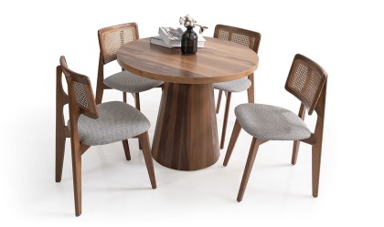 Medusa Home Mobilya - Petra Ceviz Mutfak Seti