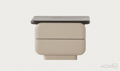 Medusa Home Mobilya - Petra Çift Kapaklı Komodin