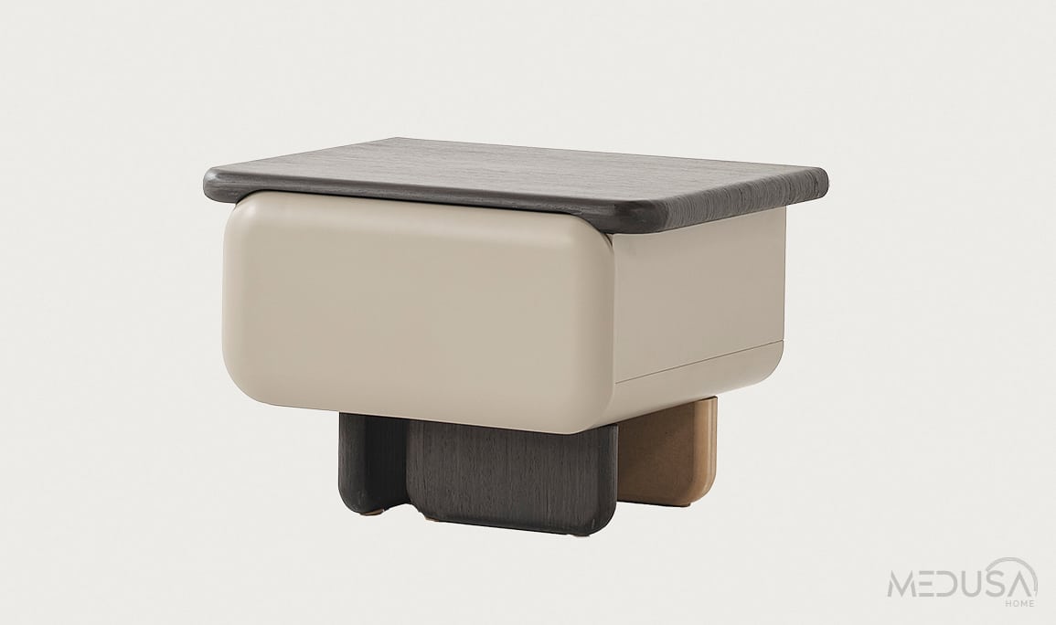Medusa Home Mobilya - Petra Tek Kapaklı Komodin