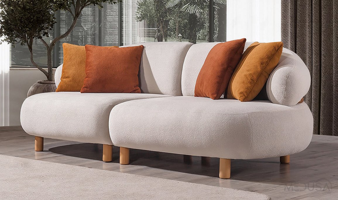 Medusa Home Mobilya - Petra Üçlü Koltuk