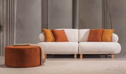 Medusa Home Mobilya - Petra Üçlü Koltuk
