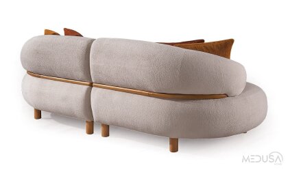 Medusa Home Mobilya - Petra Üçlü Koltuk