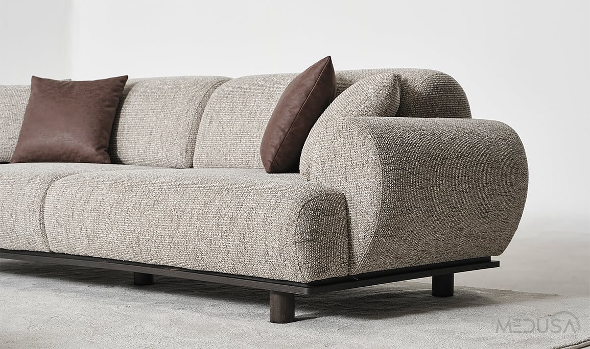 Medusa Home Mobilya - Petra Üçlü Koltuk