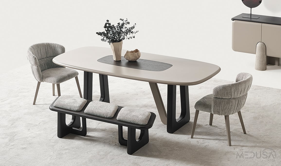 Medusa Home Mobilya - Petra Yemek Masası