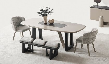 Medusa Home Mobilya - Petra Yemek Masası