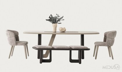 Medusa Home Mobilya - Petra Yemek Masası