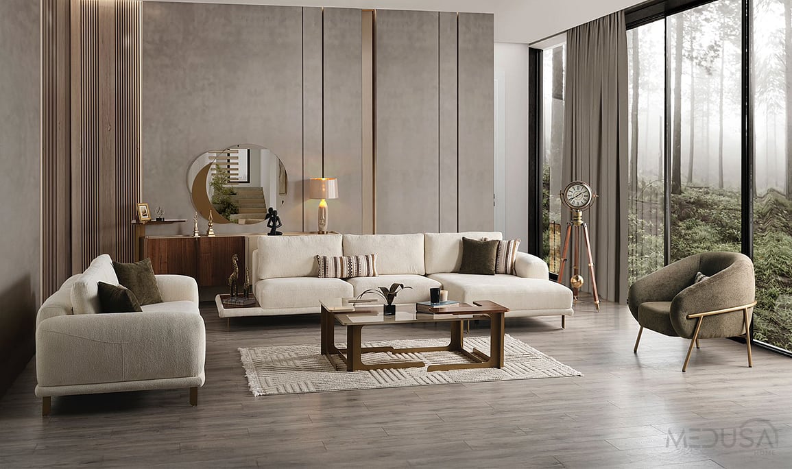 Medusa Home Mobilya - Petria Köşe Koltuk Takımı