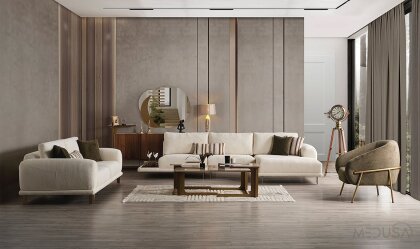 Medusa Home Mobilya - Petria Köşe Koltuk Takımı