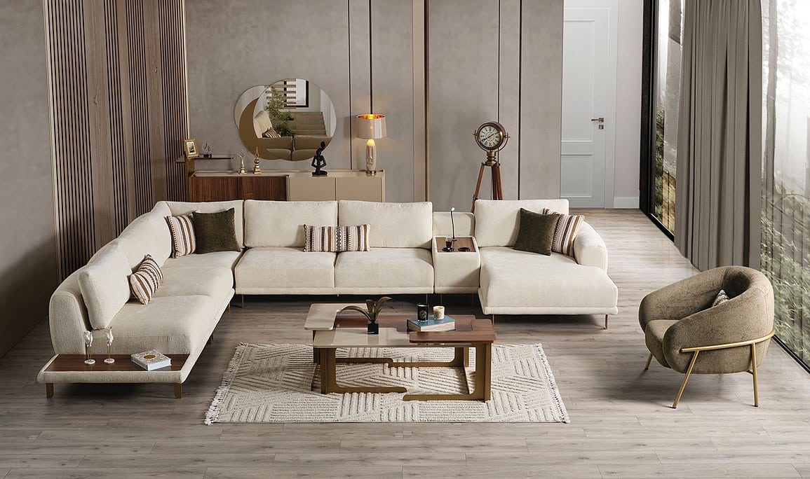 Medusa Home Mobilya - Petria Köşe Takımı