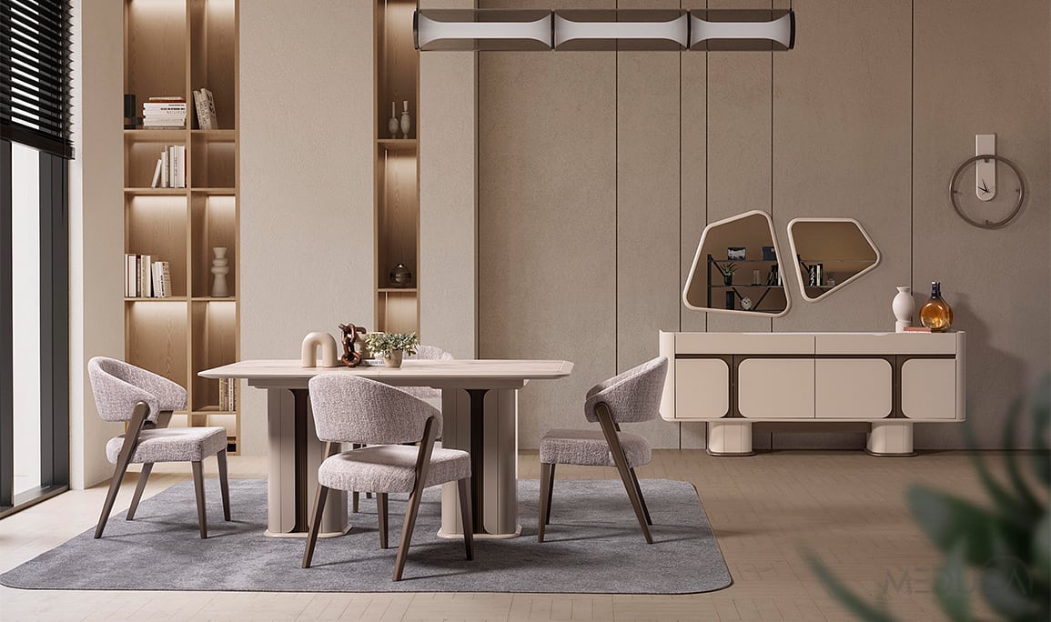 Medusa Home Mobilya - Petris Yemek Odası