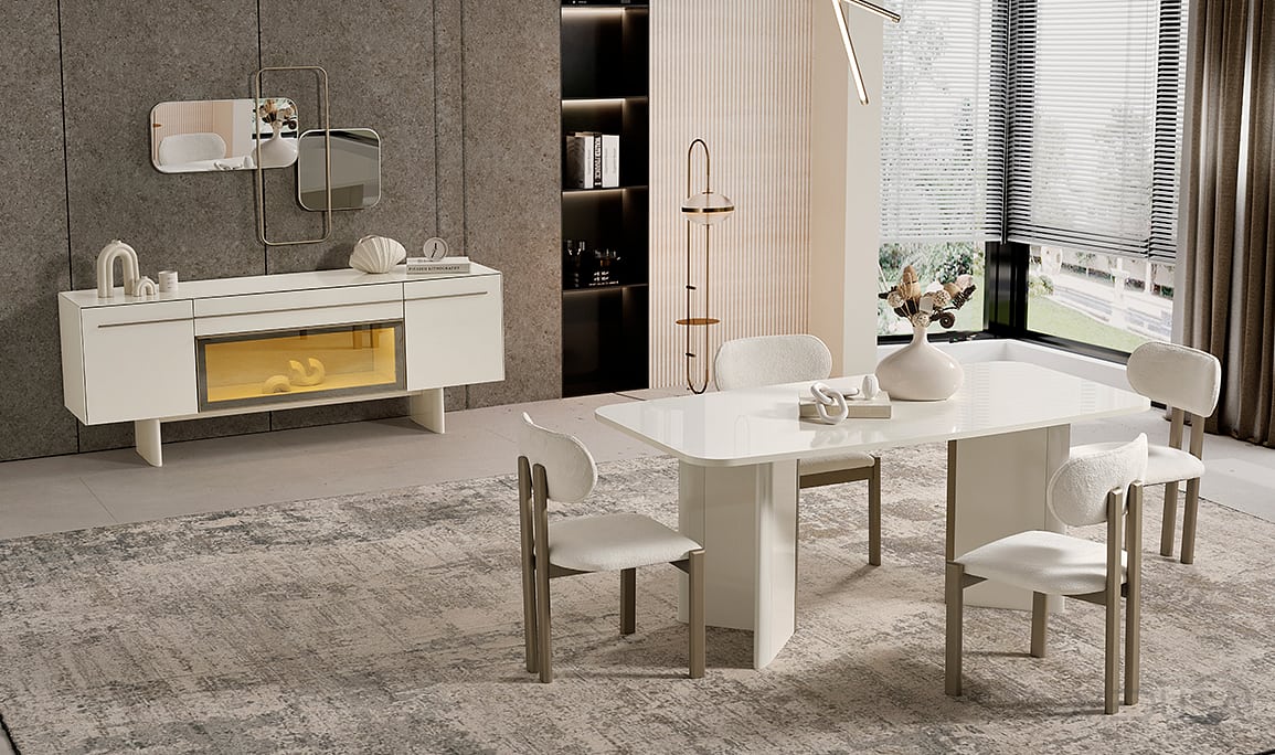 Medusa Home Mobilya - Petron Yemek Odası