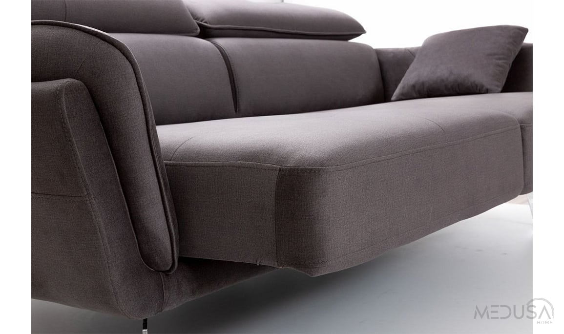Medusa Home Mobilya - Piano Motorlu Üçlü Koltuk