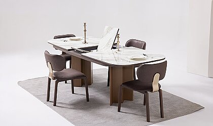 Medusa Home Mobilya - Piano Yemek Masası