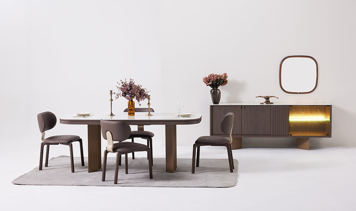 Medusa Home Mobilya - Piano Yemek Odası