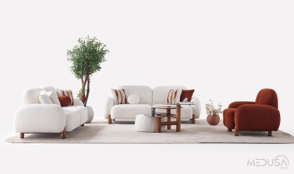 Medusa Home Mobilya - Piedra Bohem Koltuk Takımı