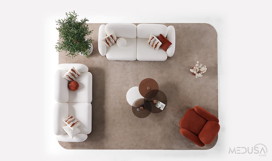 Medusa Home Mobilya - Piedra Bohem Koltuk Takımı