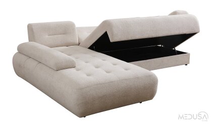 Medusa Home Mobilya - Pier Yataklı ve Sandıklı Köşe Takımı