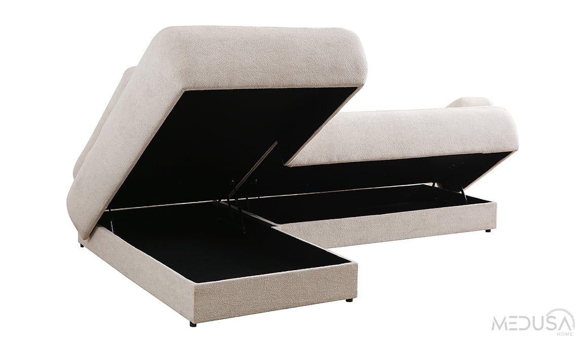 Medusa Home Mobilya - Pier Yataklı ve Sandıklı Köşe Takımı