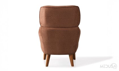 Medusa Home Mobilya - Pierra Kahve Berjer