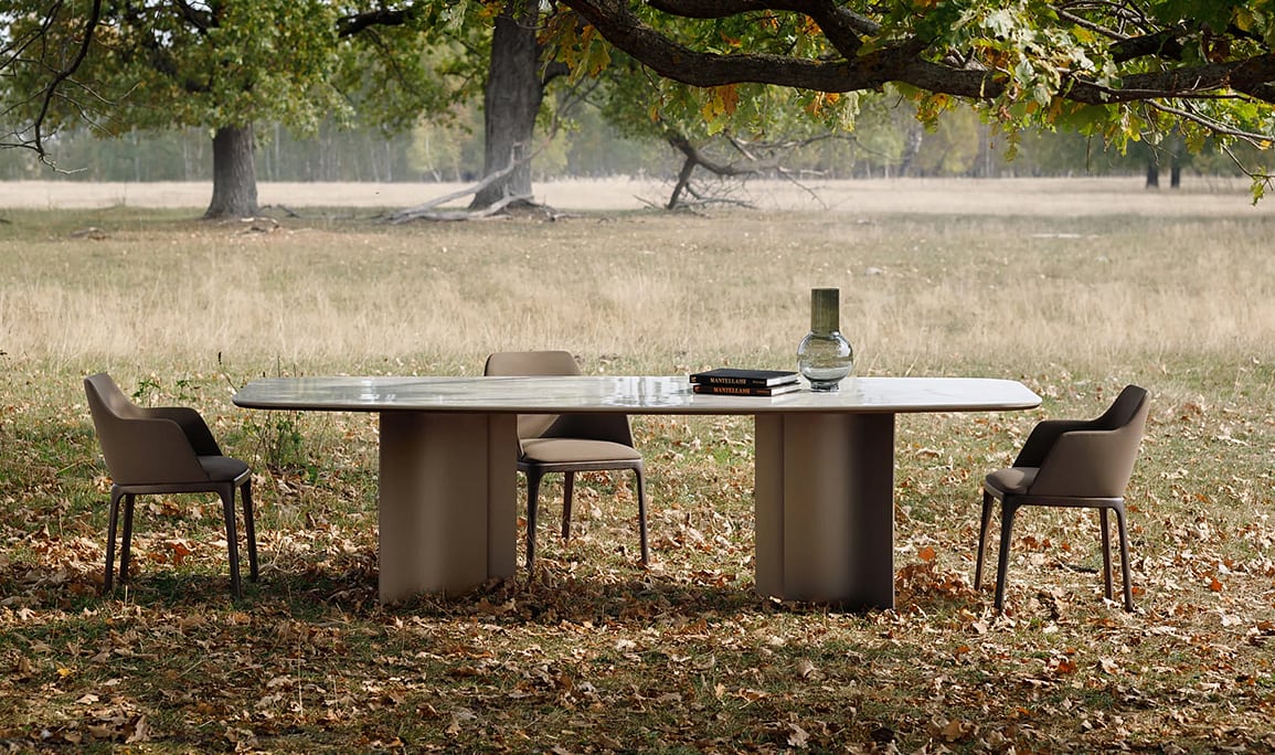 Medusa Home Mobilya - Pierra Seramik Yemek Masası