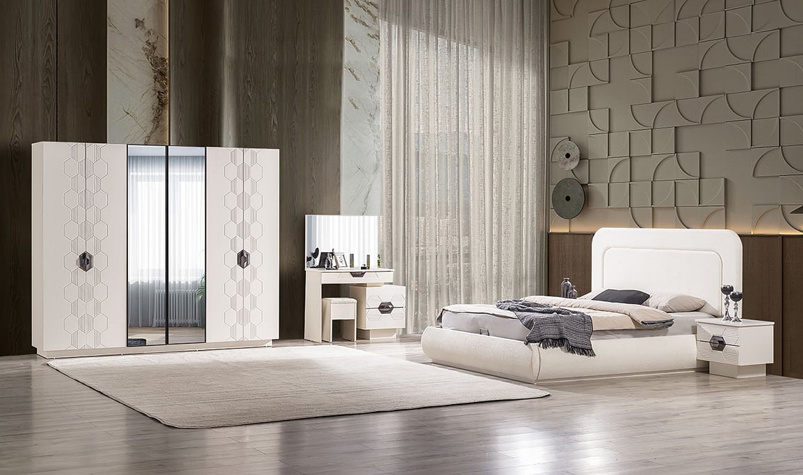 Medusa Home Mobilya - Pietra Yatak Odası