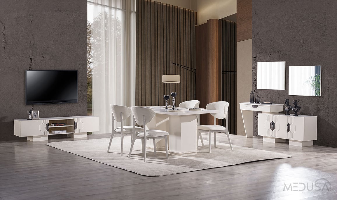 Medusa Home Mobilya - Pietra Yemek Odası