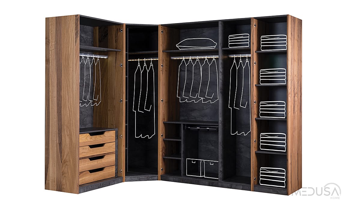 Medusa Home Mobilya - Piramit Yatak Odası