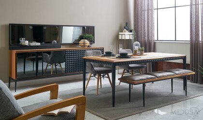 Medusa Home Mobilya - Piramit Yemek Odası