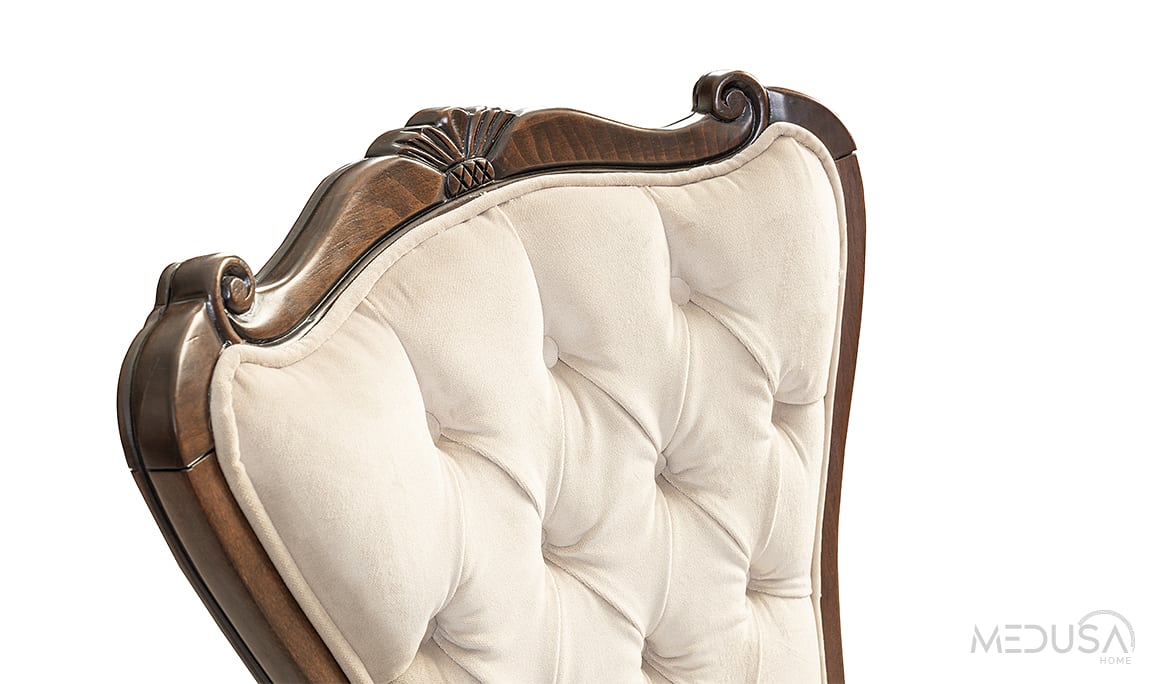 Medusa Home Mobilya - Pırlanta Avangarde Ceviz Yemek Odası