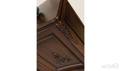 Medusa Home Mobilya - Pırlanta Avangarde Ceviz Yemek Odası