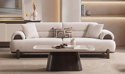 Medusa Home Mobilya - Pisa Üçlü Koltuk