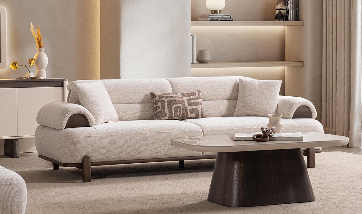 Medusa Home Mobilya - Pisa Üçlü Koltuk