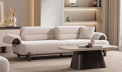 Medusa Home Mobilya - Pisa Üçlü Koltuk
