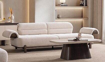 Medusa Home Mobilya - Pisa Üçlü Koltuk